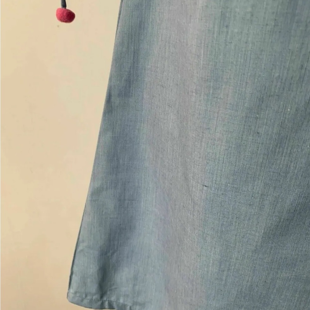 Brave Soul Gloria Cold Shoulder Chambray Dress Size S - Picture 2 of 7